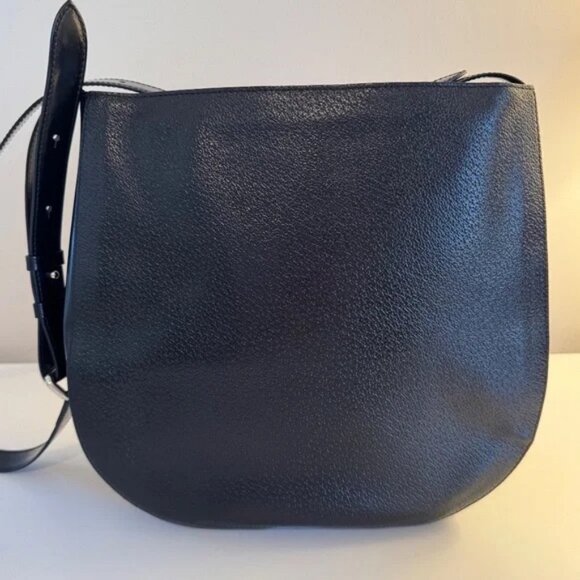 Frances Valentine Ellen Boarskin Hobo Black: Elegant & RARE - Picture 6 of 11